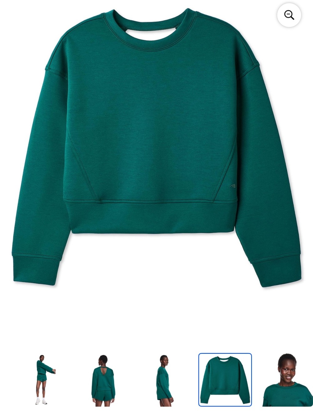 Athletic Works Soft Knit Pullover Crewneck Sweatshirt Size Large